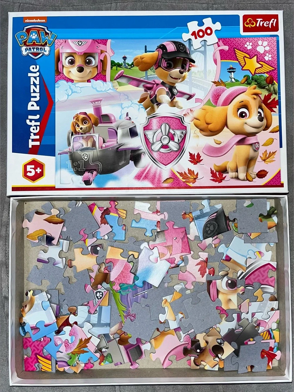6 PAW Patrol Cardboard Puzzles (Trefl & Clementoni) - PERFECT CONDITION